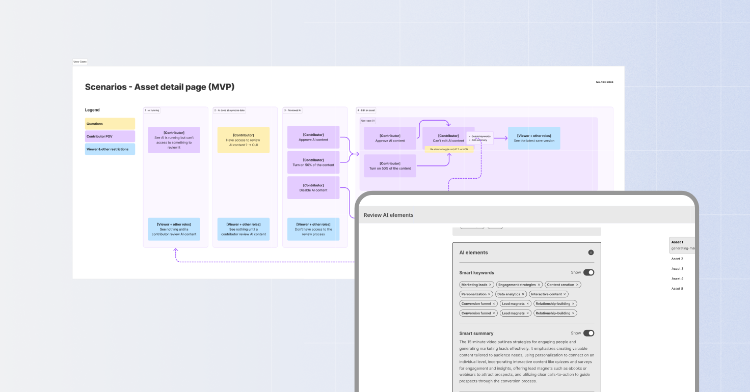 ASMBL design UX de l'experience utilisateur