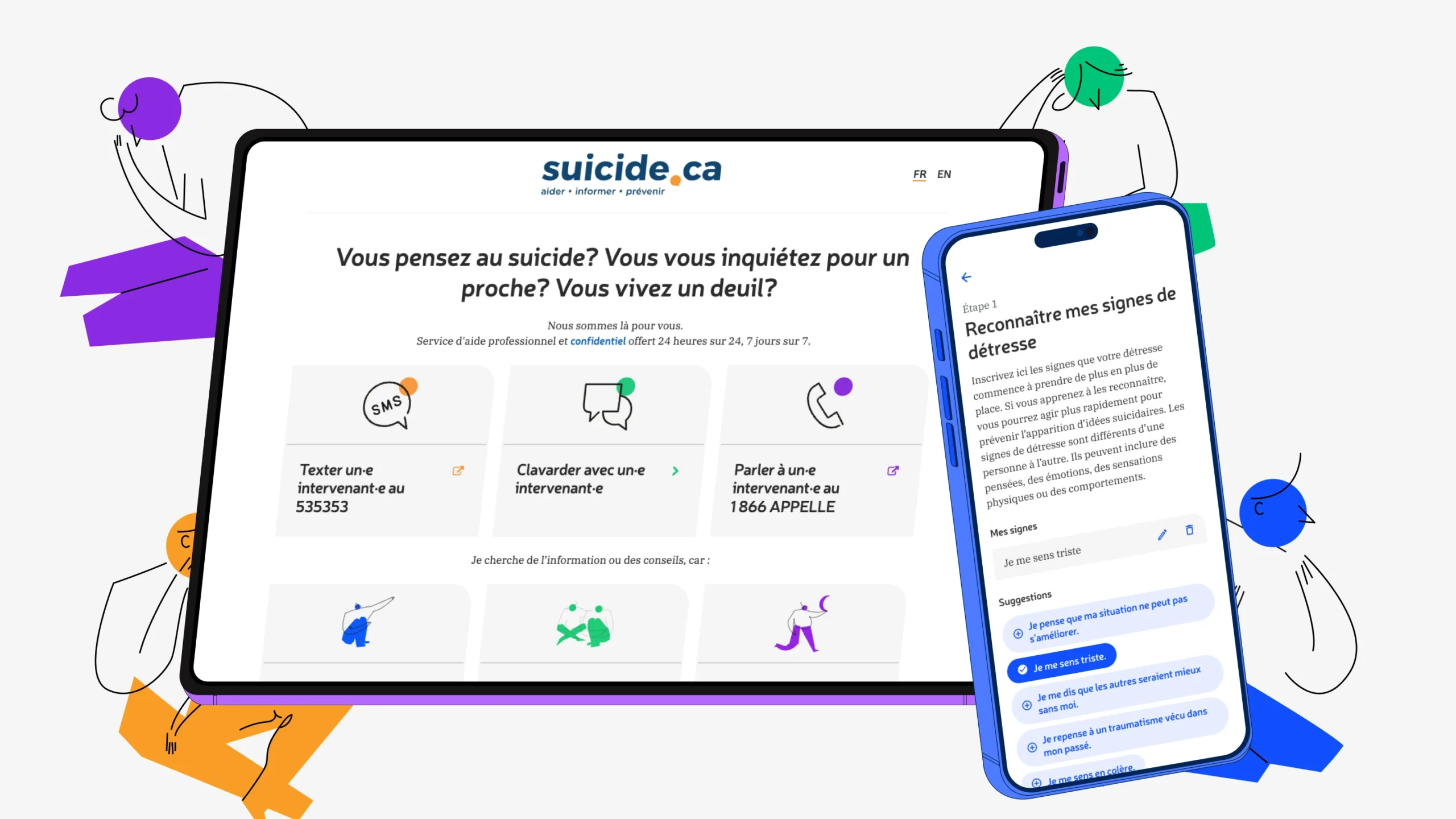 Digital technology to help suicide prevention